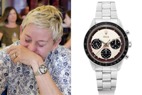 ellen vintage rolex|ellen degeneres.